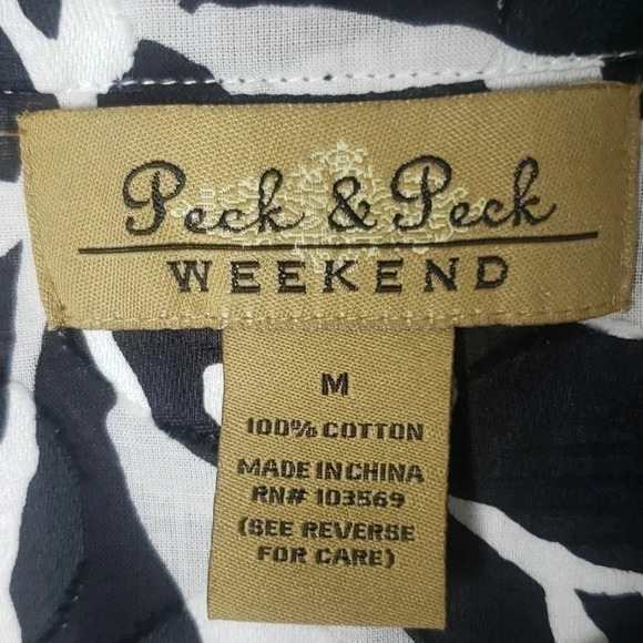 Peck & Peck | Jacket  | Size M | Black and White - Picture 6 of 9